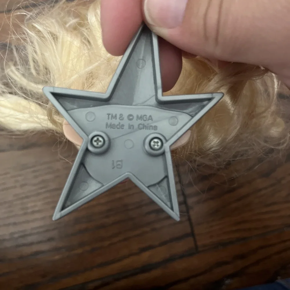 RARE Bratz Doll Head Gamez Cloe? Blonde Hair Blue‎ Eyes Star Base Y2K
